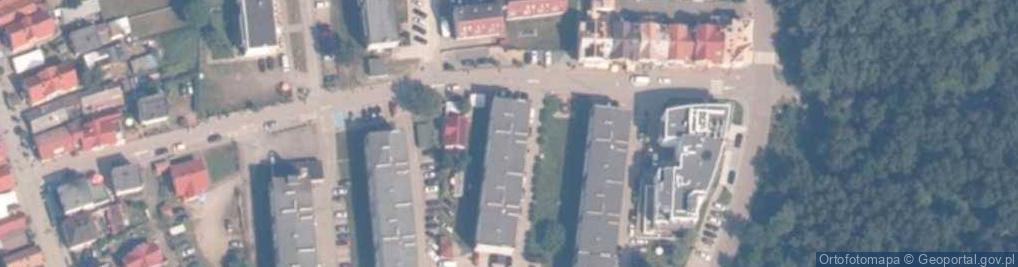 Zdjęcie satelitarne Apartament Leśna