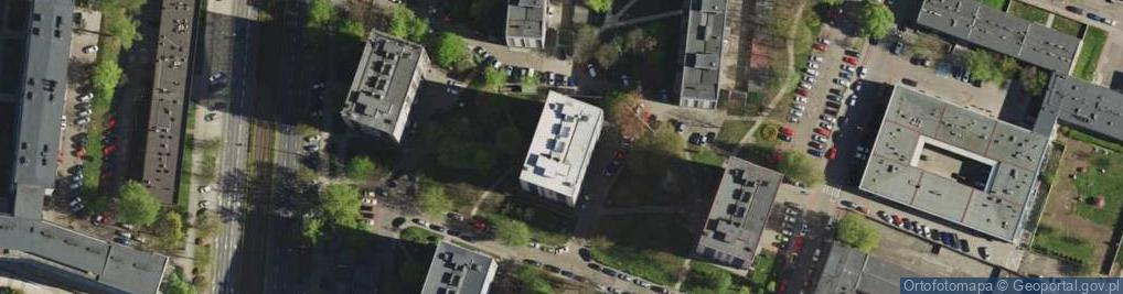 Zdjęcie satelitarne Apartament Okno na Spodek