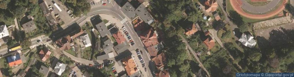 Zdjęcie satelitarne Apartament Ósemka