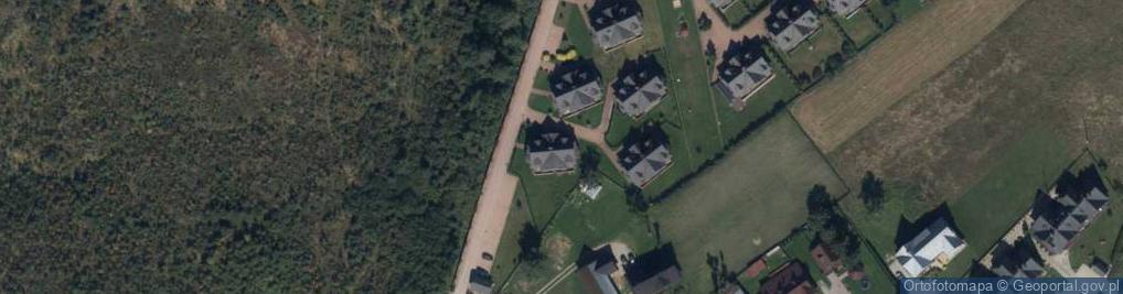 Zdjęcie satelitarne Apartament Pod Jasieniem w Kościelisku