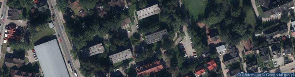 Zdjęcie satelitarne Apartament Przy Chramcówkach