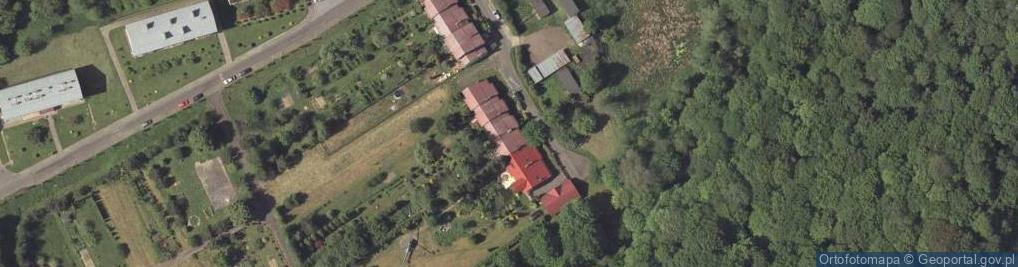 Zdjęcie satelitarne Apartament Rodzinny Solina