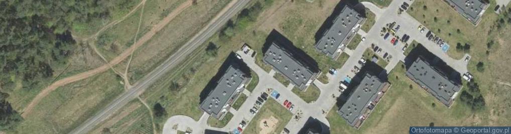 Zdjęcie satelitarne Apartament Sosnowa