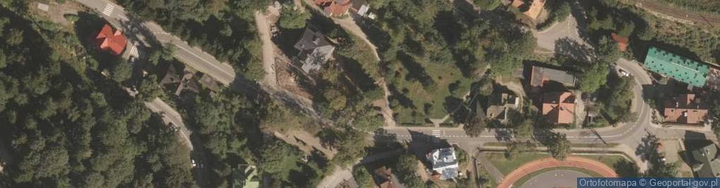 Zdjęcie satelitarne Apartament U Jacentego