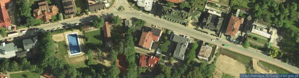 Zdjęcie satelitarne Apartament W Sercu Krynicy