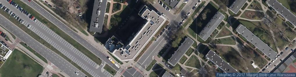 Zdjęcie satelitarne Apartament Warszawa