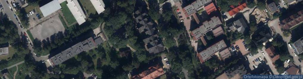 Zdjęcie satelitarne Apartament Zakopiański