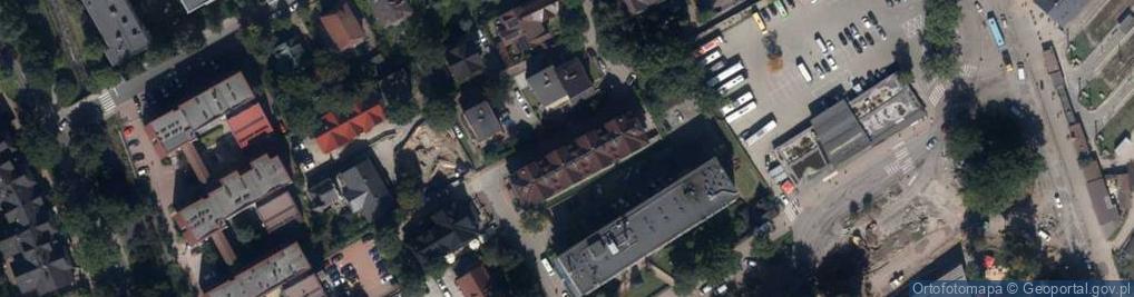 Zdjęcie satelitarne Apartamenty Brzozowa