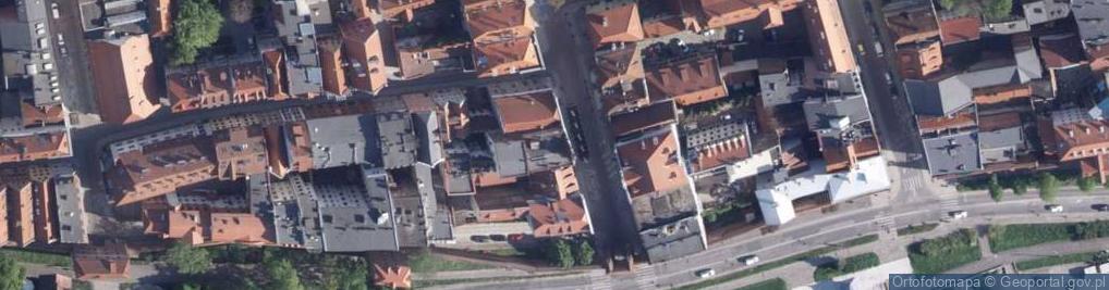 Zdjęcie satelitarne Apartamenty Ceglane