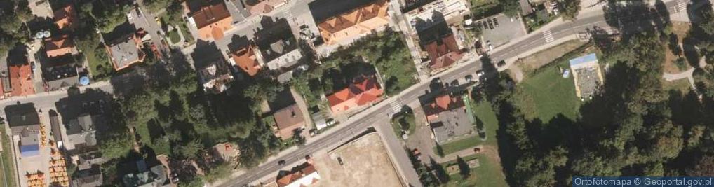 Zdjęcie satelitarne Apartamenty Kostka