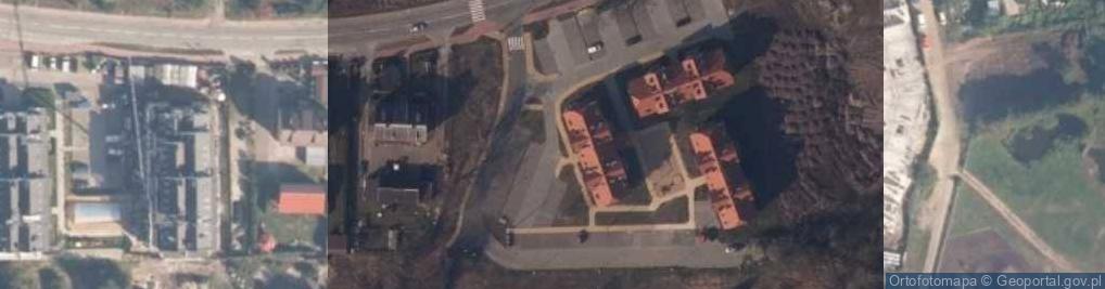 Zdjęcie satelitarne Apartamenty Leśny Zaułek