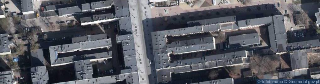 Zdjęcie satelitarne Apartamenty na Piotrkowskiej