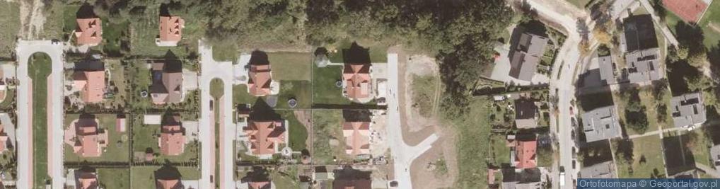 Zdjęcie satelitarne Apartamenty Pod Dębami
