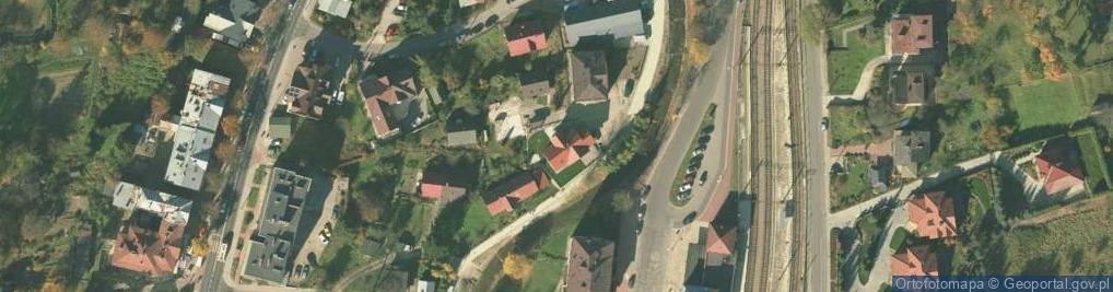 Zdjęcie satelitarne Apartamenty Pod Modrzewiami