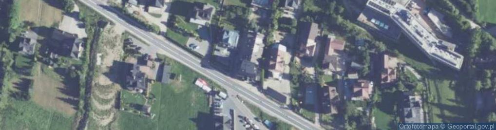 Zdjęcie satelitarne Apartamenty U Siebie w Górach