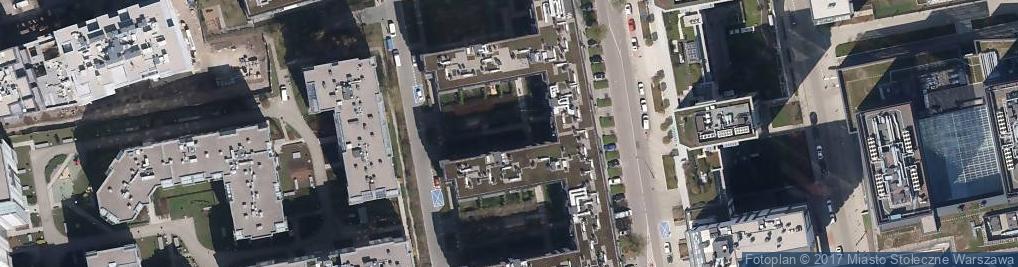 Zdjęcie satelitarne Apartamenty Warszawskie Delux Siedmiogrodzka