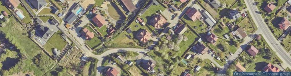 Zdjęcie satelitarne Baza Bieszczady