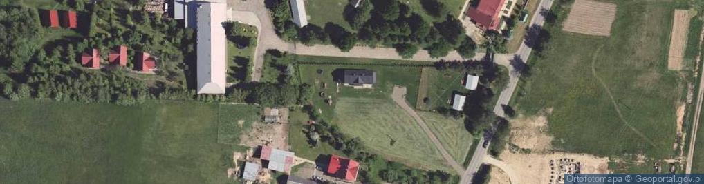 Zdjęcie satelitarne Chaty Gajowego