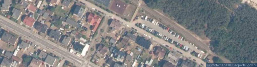 Zdjęcie satelitarne Domek letniskowy w Chałupach