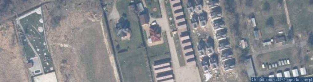 Zdjęcie satelitarne Domki letniskowe nad morzem Justmar Mielenko