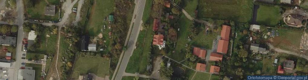 Zdjęcie satelitarne domki "U Anny"