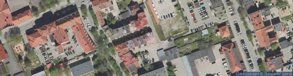 Zdjęcie satelitarne Lyck Apartamenty