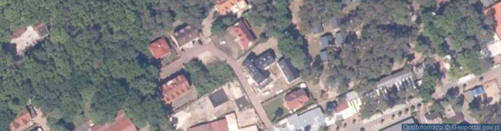 Zdjęcie satelitarne Na Fali Restaurtant & Apartaments
