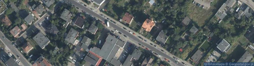 Zdjęcie satelitarne Noclegi Poznań Apartament Daleka 10/2 Poznań