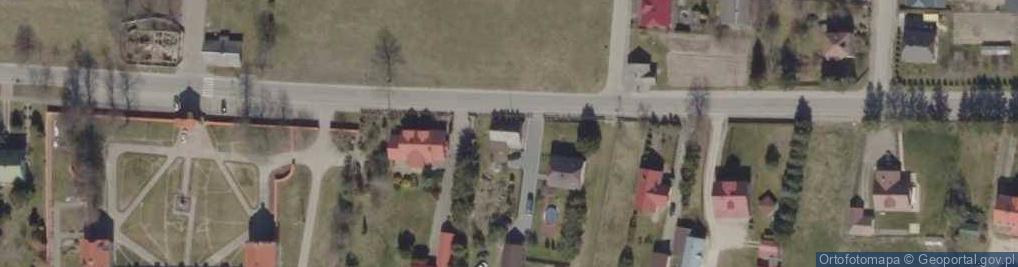 Zdjęcie satelitarne Noclegi w wiejskim domku