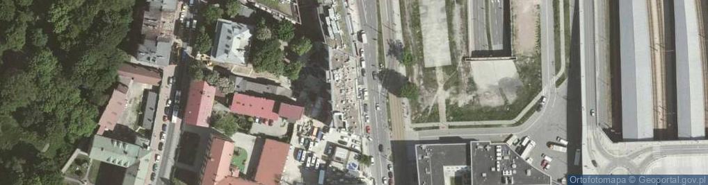 Zdjęcie satelitarne Pawia Apartments