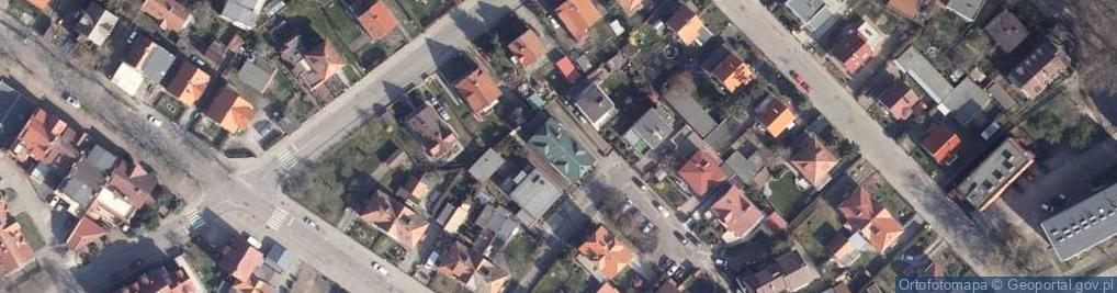 Zdjęcie satelitarne Pokoje gościnne u Kasi
