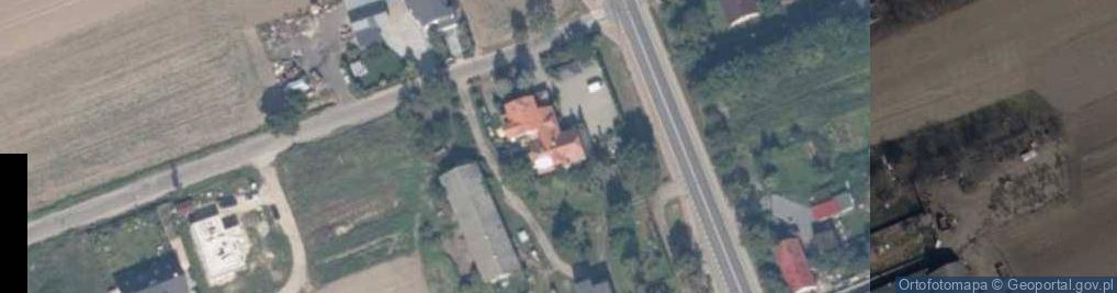 Zdjęcie satelitarne Pokoje Gościnne U KOLARZA Kwatery Noclegi
