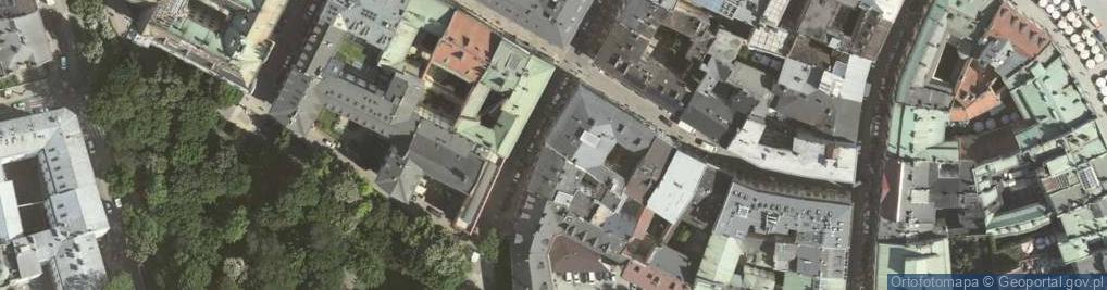Zdjęcie satelitarne Pokoje i Apartamenty Wiślna 8