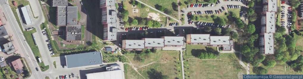 Zdjęcie satelitarne POKOJE PRACOWNICZE MYSŁOWICE