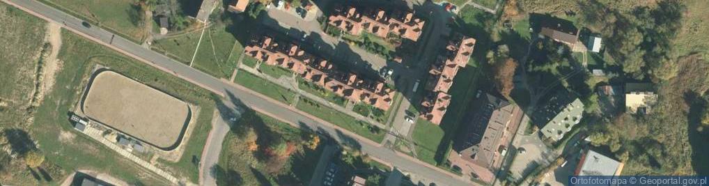 Zdjęcie satelitarne POST APART Apartamenty Krynica Zdrój Noclegi przy Jaworzynie