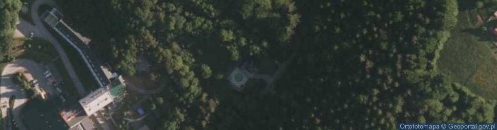 Zdjęcie satelitarne Poziomkowa Chata