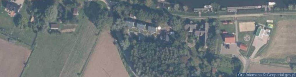 Zdjęcie satelitarne Stanica wędkarska CICHA PRZYSTAŃ
