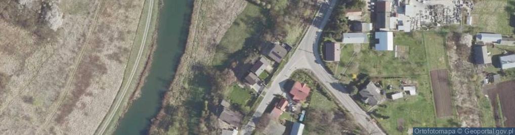 Zdjęcie satelitarne Widokówka - noclegi