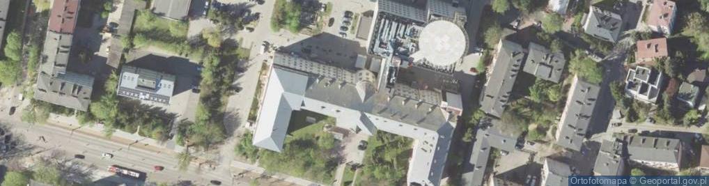 Zdjęcie satelitarne 1 Wojskowy Szpital Kliniczny Z Polikliniką - Samodzielny Publiczny Zakład Opieki Zdrowotnej W Lublinie