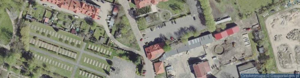 Zdjęcie satelitarne 105 Kresowy Szpital Wojskowy Z Przychodnią Sp Zoz W Żarach