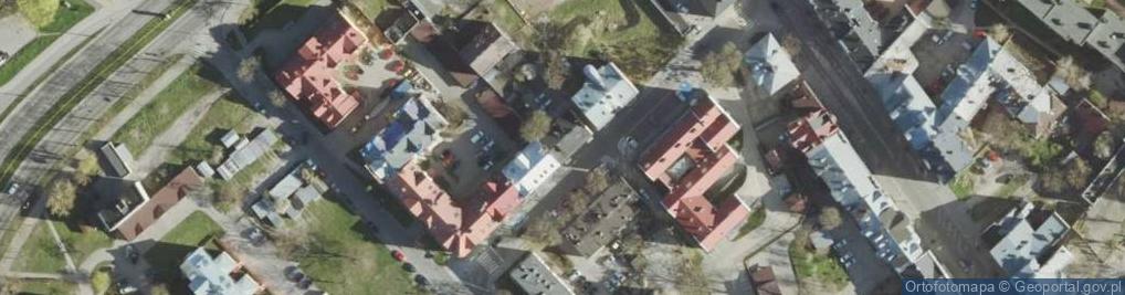 Zdjęcie satelitarne Apteka Błękitna