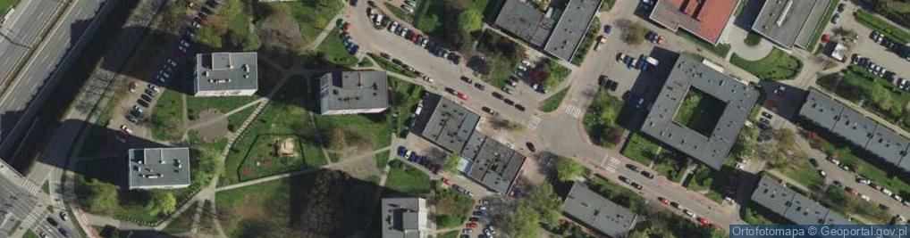Zdjęcie satelitarne Apteka Hallera 16 Centrum Tanich Leków