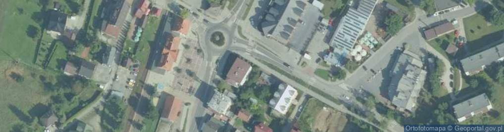 Zdjęcie satelitarne Apteka Pod Gwiazdą