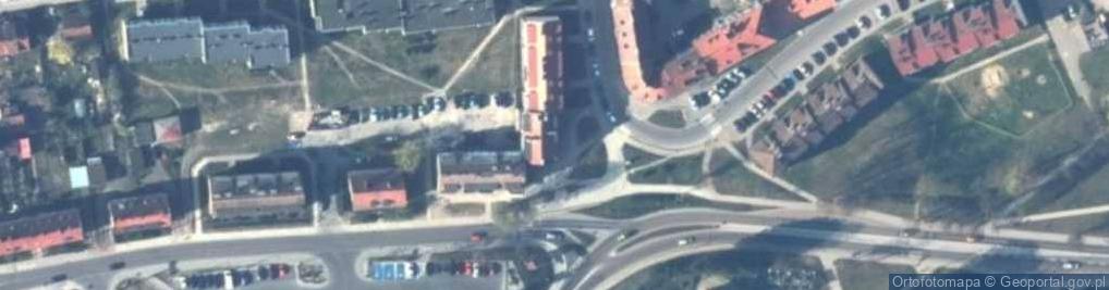 Zdjęcie satelitarne Apteka Pod Kasztanem
