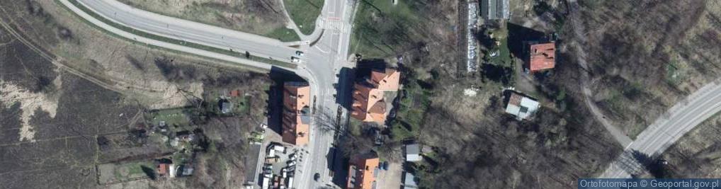 Zdjęcie satelitarne Apteka Podgórze