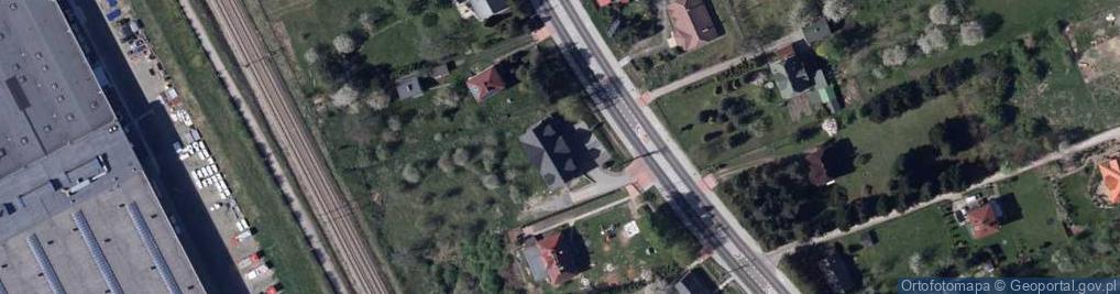 Zdjęcie satelitarne Apteka Sante W Mikuszowicach