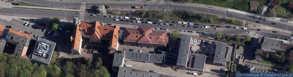 Zdjęcie satelitarne Apteka Zakładowa-Okręgowa Szpitala I Ambulatorium Z Izbą Chorych Aresztu Śledczego W Bydgoszczy