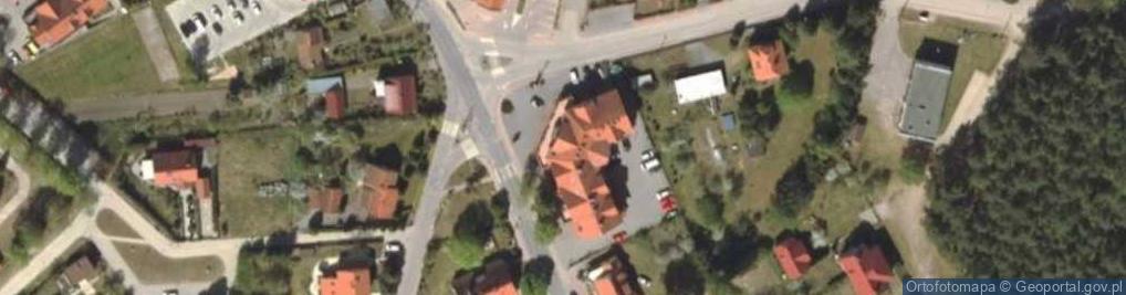 Zdjęcie satelitarne Apteki Arnika