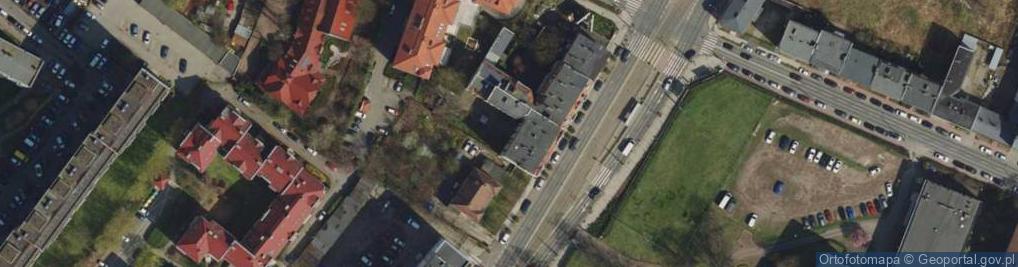 Zdjęcie satelitarne Centrum Leków