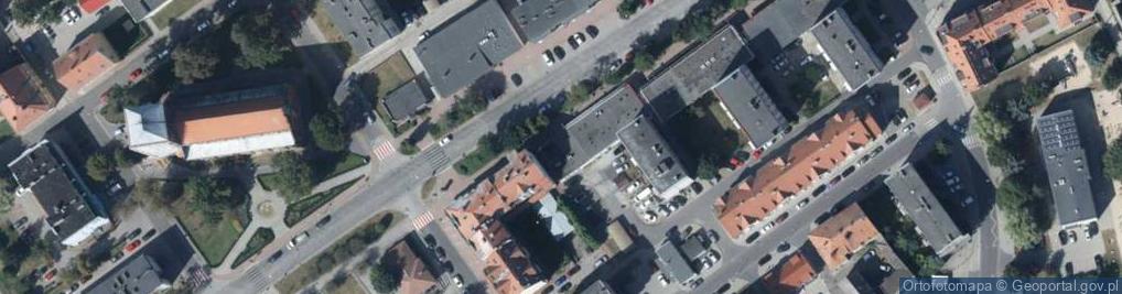 Zdjęcie satelitarne Centrum Zdrowia